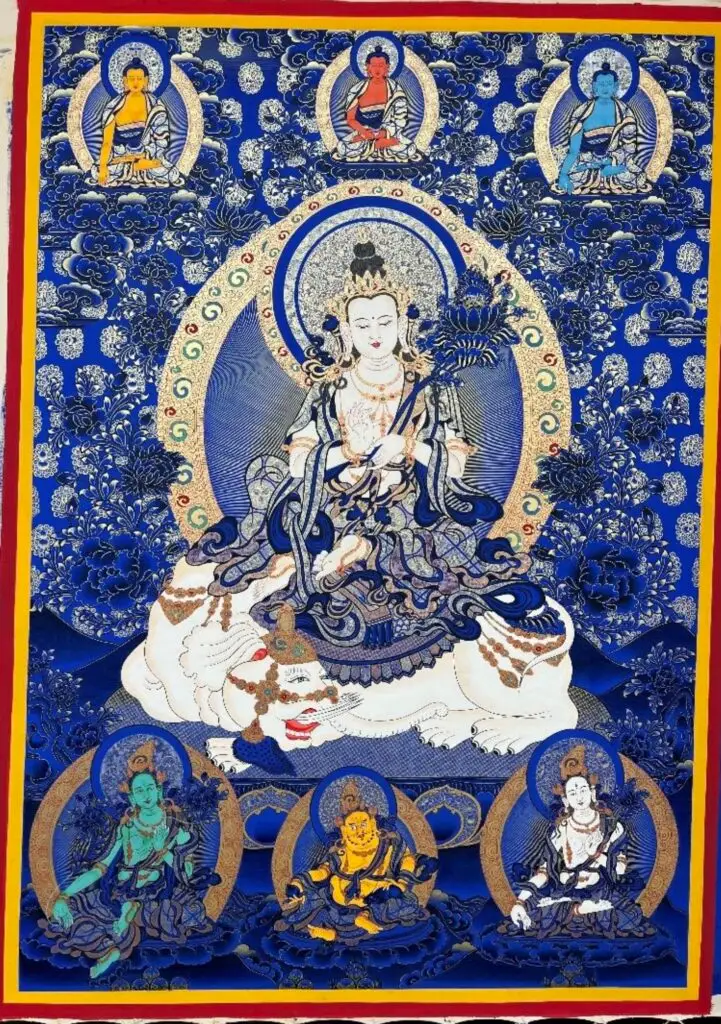 普賢菩薩（藍唐）